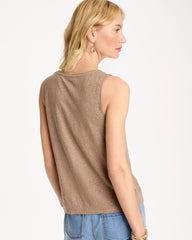 Chico's | Linen Tank/ Topaz Smoke