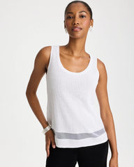 Chico's | Travelers™ Sheer Stripe Tank/ Travelers Winter Drift