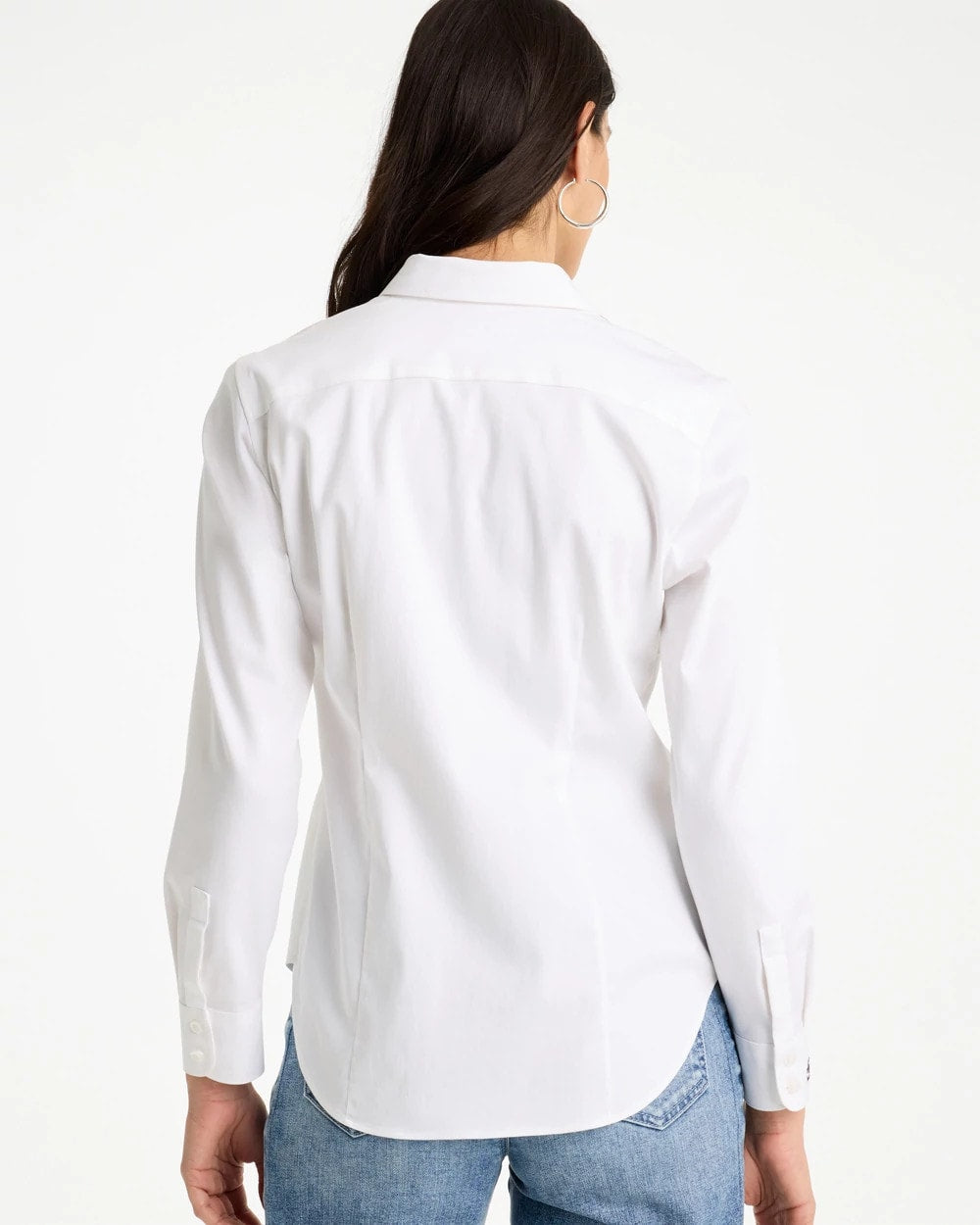 Chico's | No-Iron™ Stretch Shirt/ Optic White