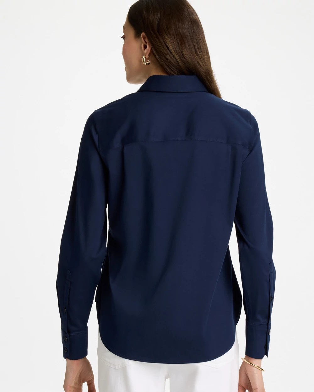 Chico's | No Iron™ Stretch Shirt/ Classic Navy