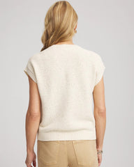 Chico's | Button-Up Sweater Vest/ Gold