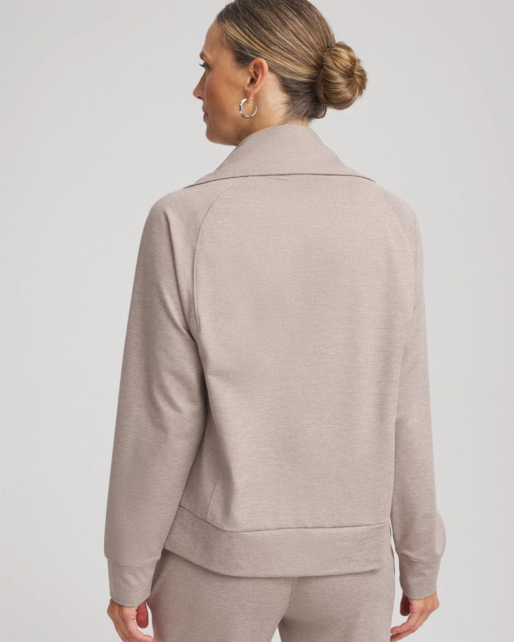 Chico's | Zenergy® Cloud Half-Zip Pullover Top/ Rocky Mountain