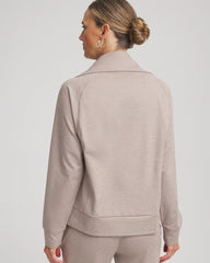 Chico's | Zenergy® Cloud Half-Zip Pullover Top/ Rocky Mountain