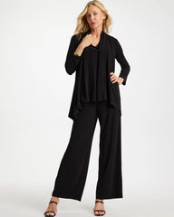 Chico's | Travelers™ Knit Drape Cardigan/ Black