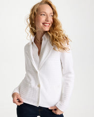 Chico's | Textured Stitch Detail Cardigan/ Alabaster