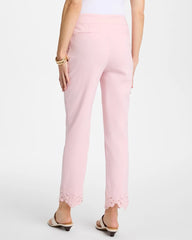 Chico's | Embroidered Brigitte™ Slim Crop Pant/ Sweet Blossom