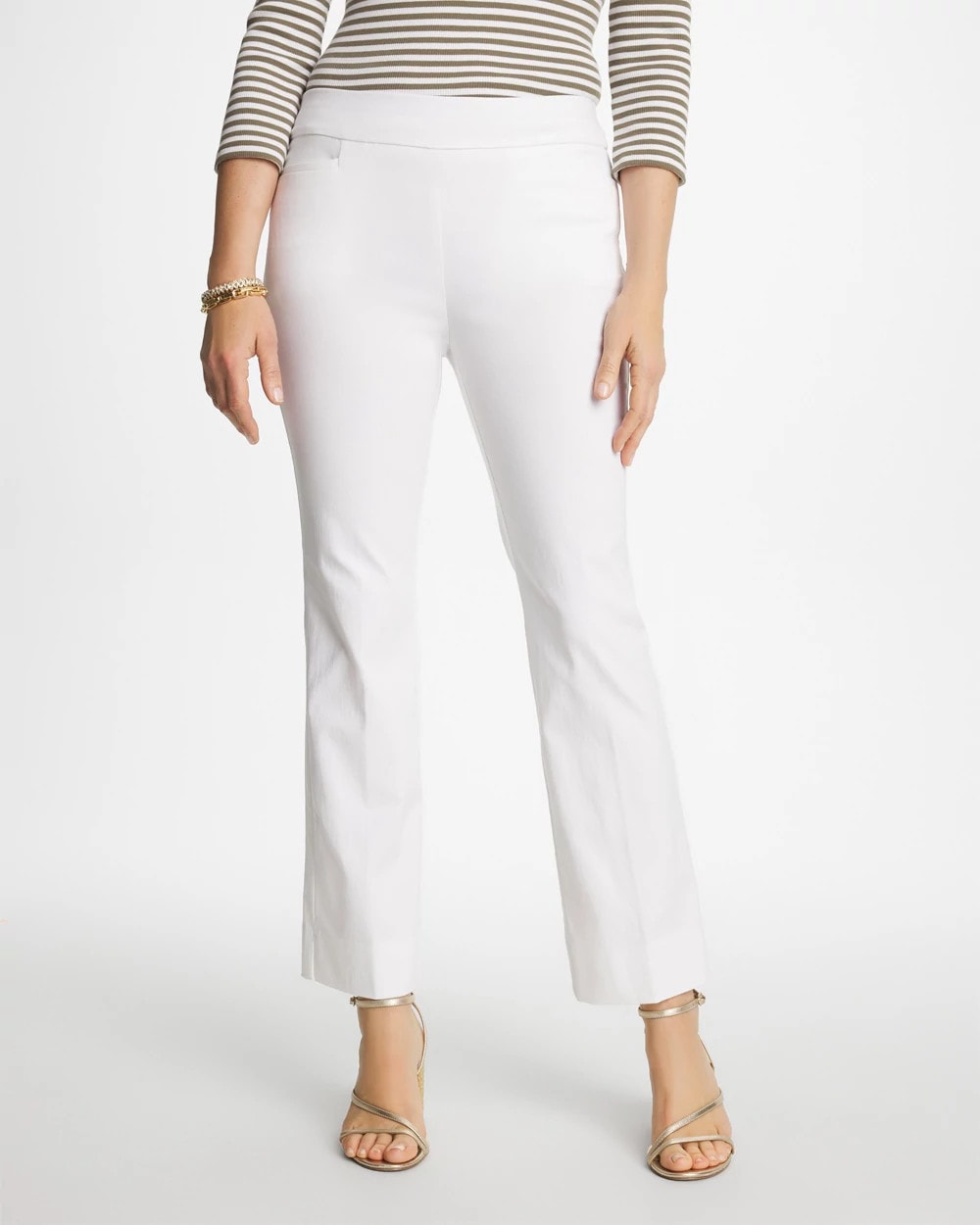 Chico's | Brigitte™ Crop Flare/ Alabaster