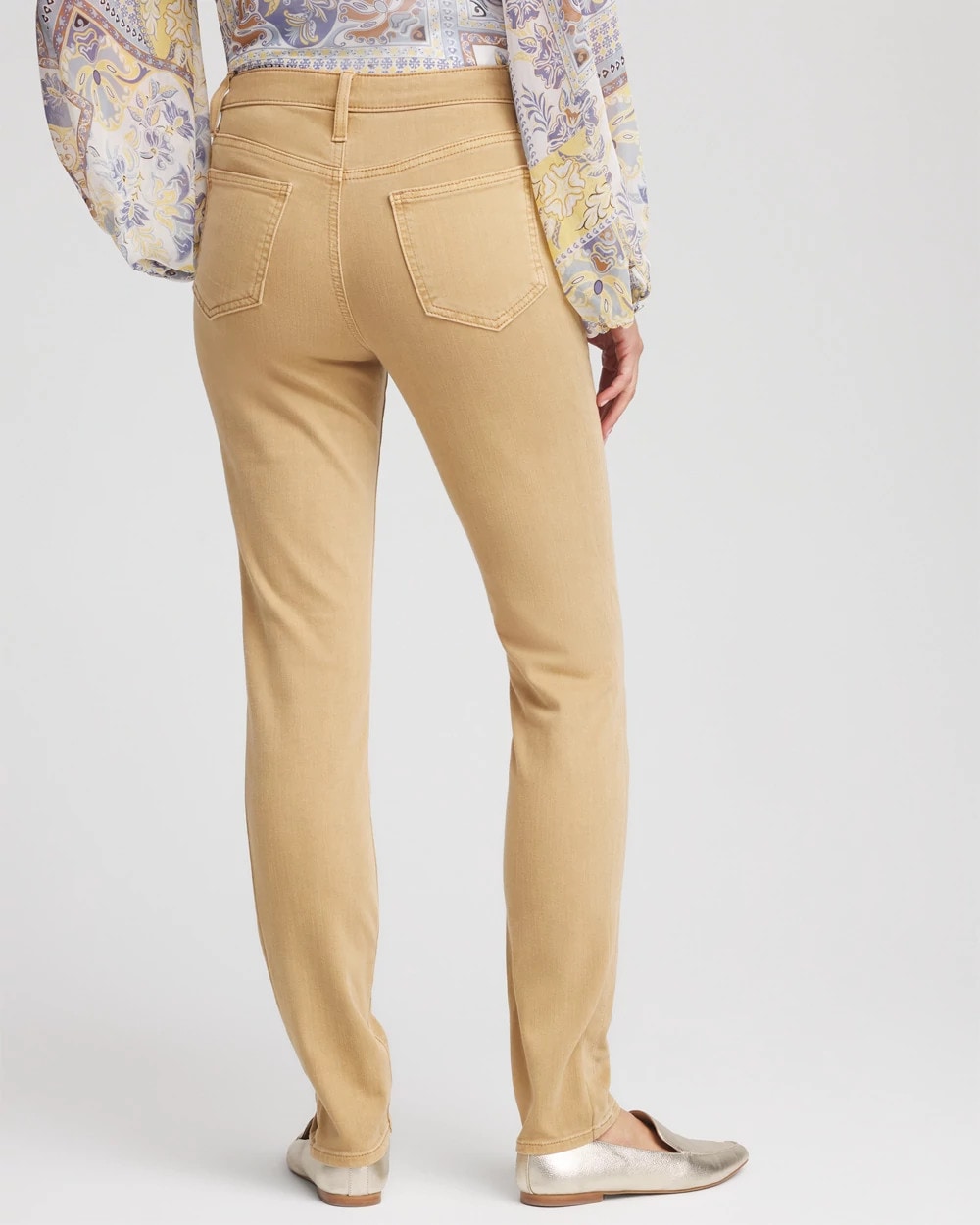 Chico's | Girlfriend Slim Ankle Jeans/ Cafe Aroma