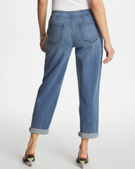 Chico's | Pull-On Boyfriend Cropped Jeans/ Bailey Indigo