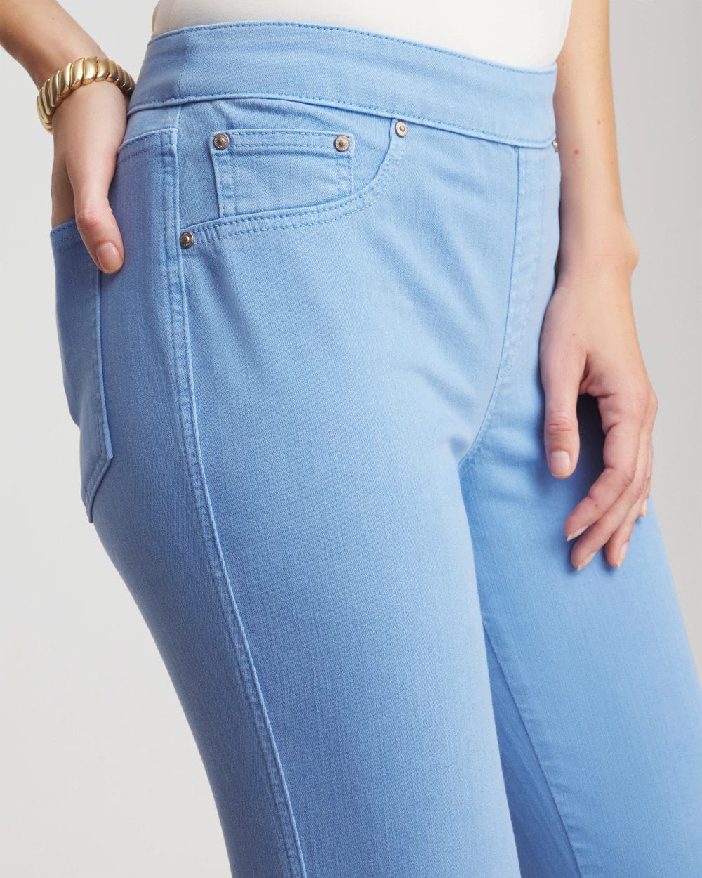 Chico's | Modern Pull-On Ankle Jeggings/ Tidal Blue