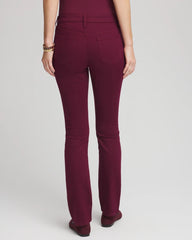 Chico's | Girlfriend Slim Full-Length Jeans/ Deep Chianti