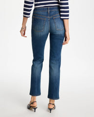 Chico's | Pull-On Straight Jeans/ Santorini Indigo