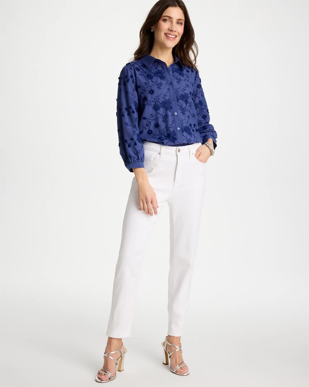 Chico's | Skinny Ankle Jeans/ Alabaster