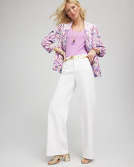 Chico's | So Slimming® High-Rise Wide-Leg Jeans/ Alabaster
