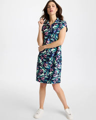 Chico's | Zenergy® UPF Blooms Polo Dress/ Blossom