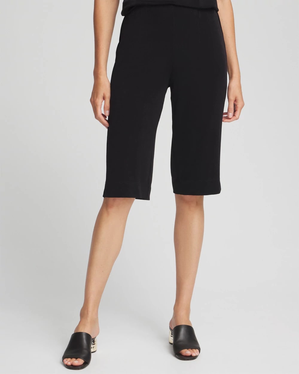 Chico's | Travelers™ No Tummy Shorts/ Travelers Black
