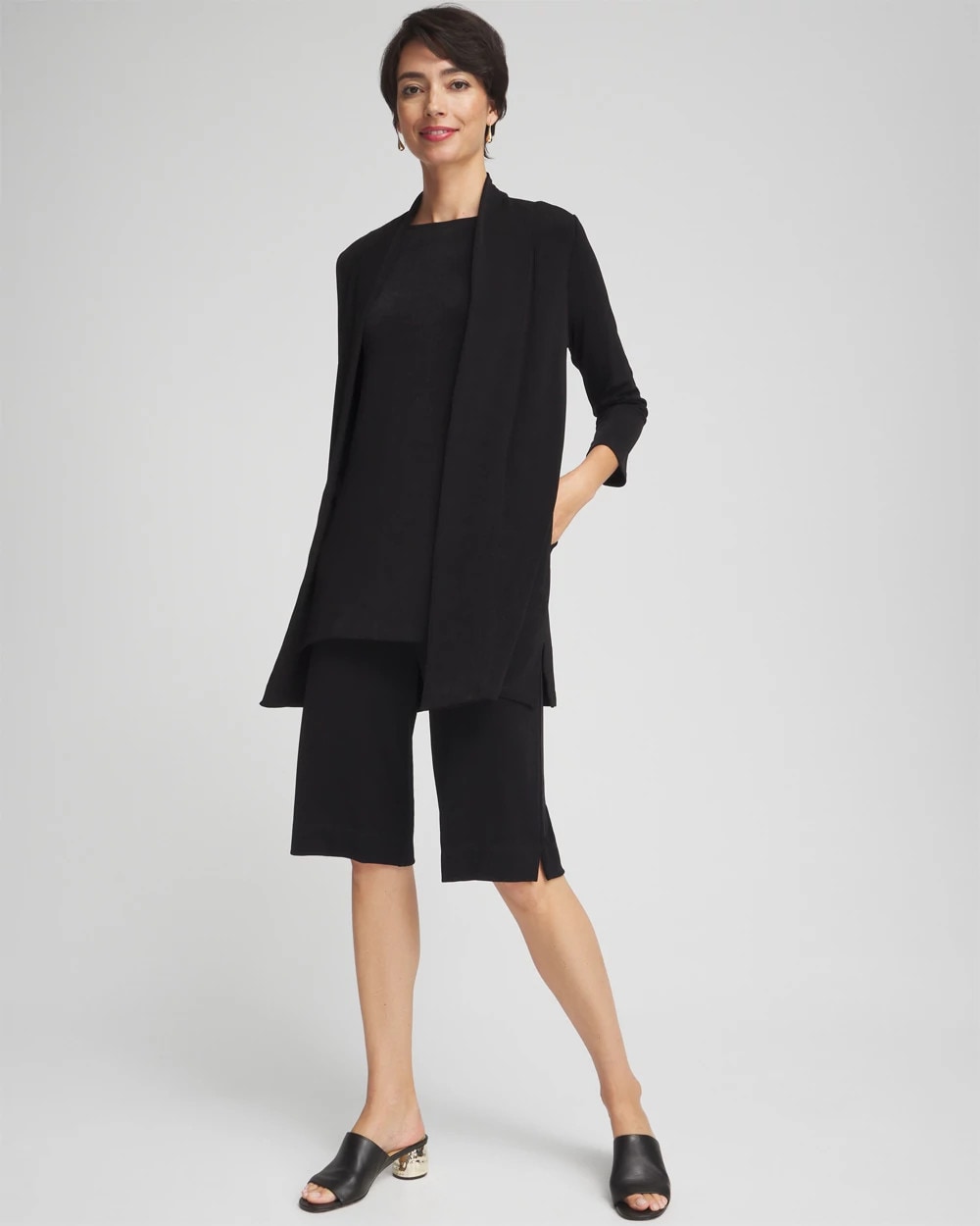 Chico's | Travelers™ No Tummy Shorts/ Travelers Black