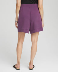 Chico's | Zenergy® Pull-On Shorts/ Washed Grape