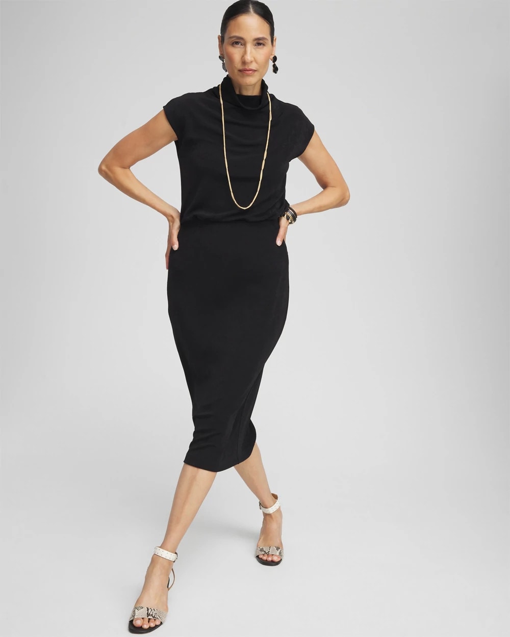 Chico's | Travelers™ No Tummy Skirt/ Travelers Black