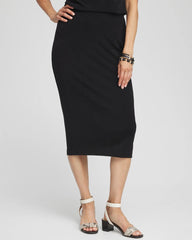 Chico's | Travelers™ No Tummy Skirt/ Travelers Black