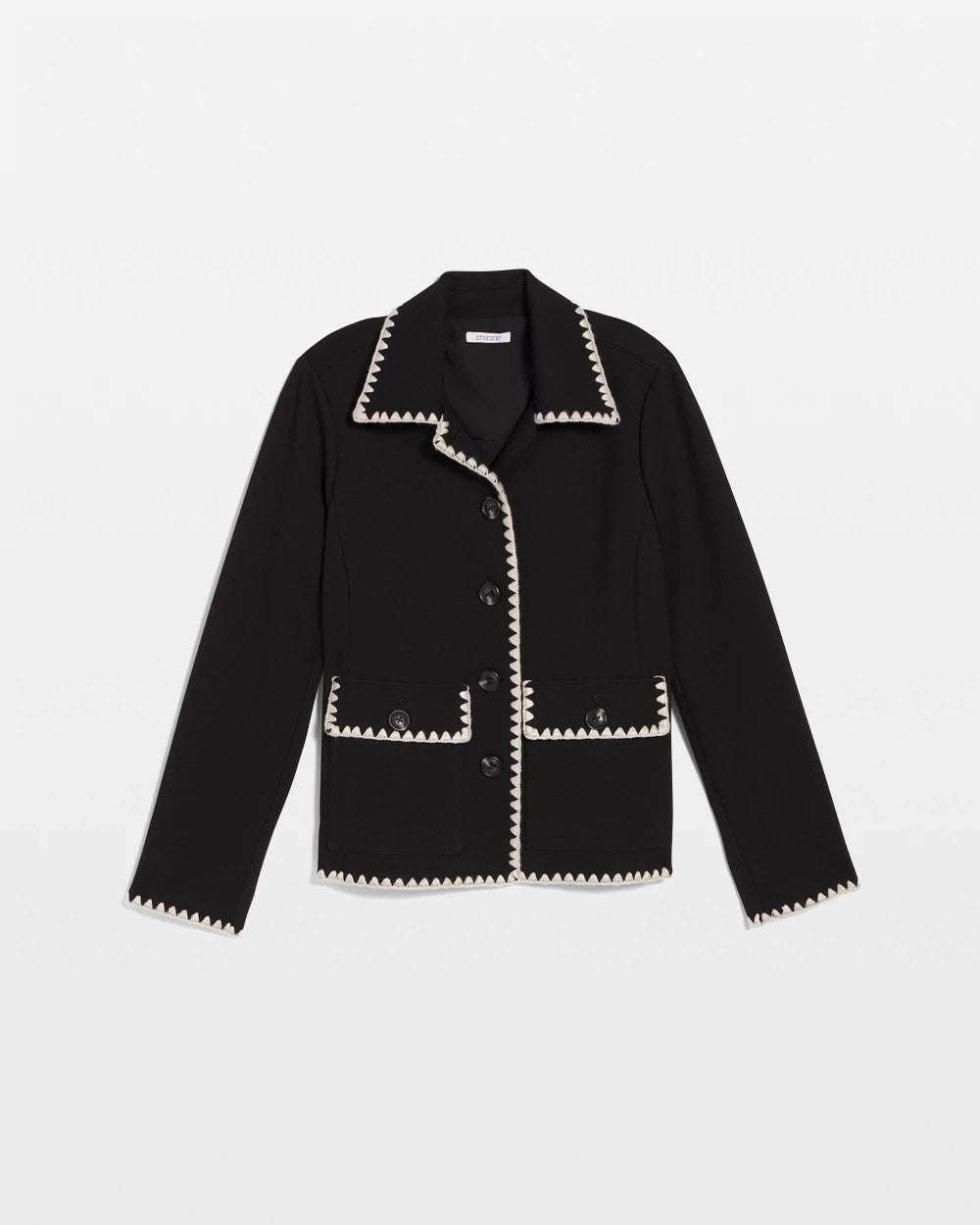 Chico's | Knit Shacket/ Black