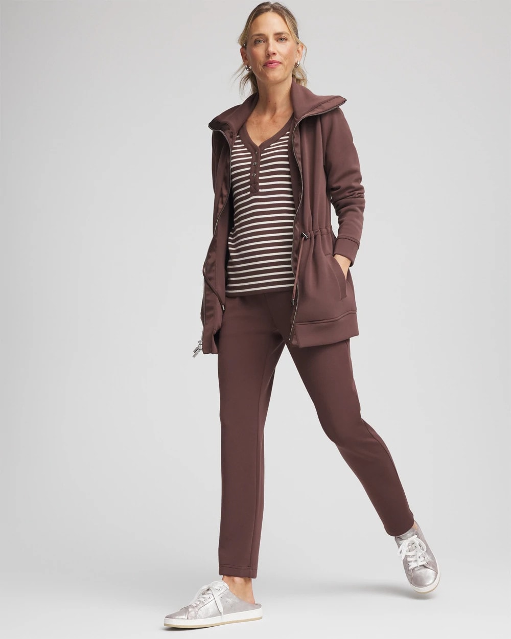 Chico's | Zenergy® Cinch-Waist Jacket/ Espresso
