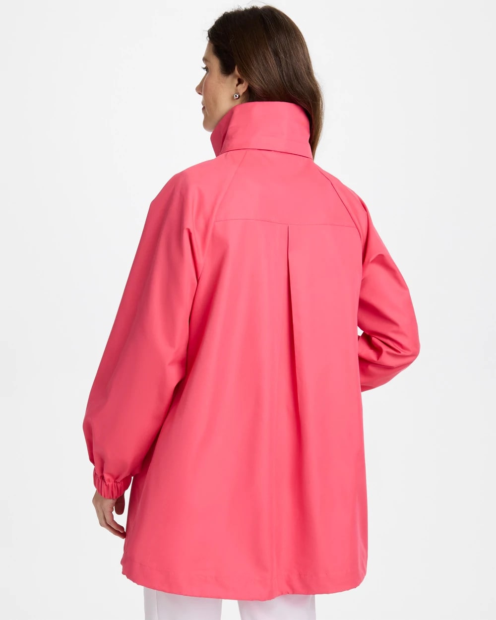 Chico's | Zenergy® Twill Rain Jacket/ Blossom