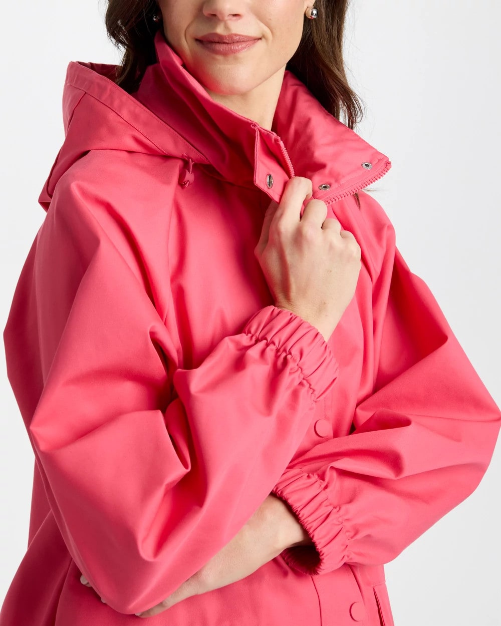Chico's | Zenergy® Twill Rain Jacket/ Blossom