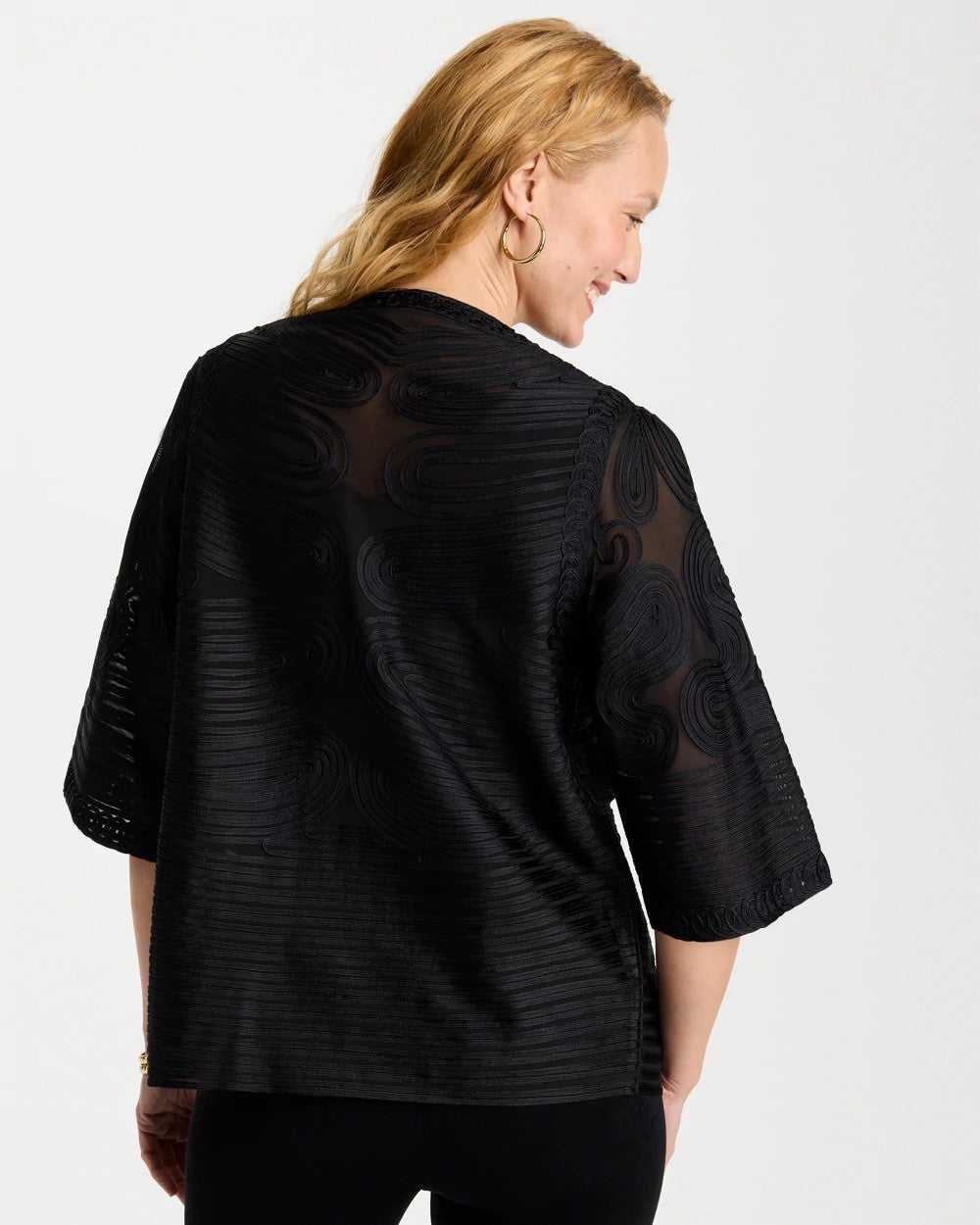 Chico's | Travelers™ Collection Soutache Jacket/ Travelers Black
