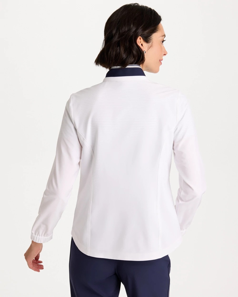 Chico's | Zenergy® UPF Colorblock Jacket/ Alabaster