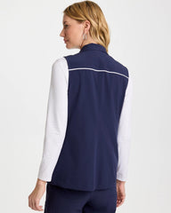Chico's | Zenergy® UPF Full Snap Vest/ Passport Blue