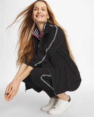 Chico's | Zenergy® UPF Lattice-Trim Jacket/ Black