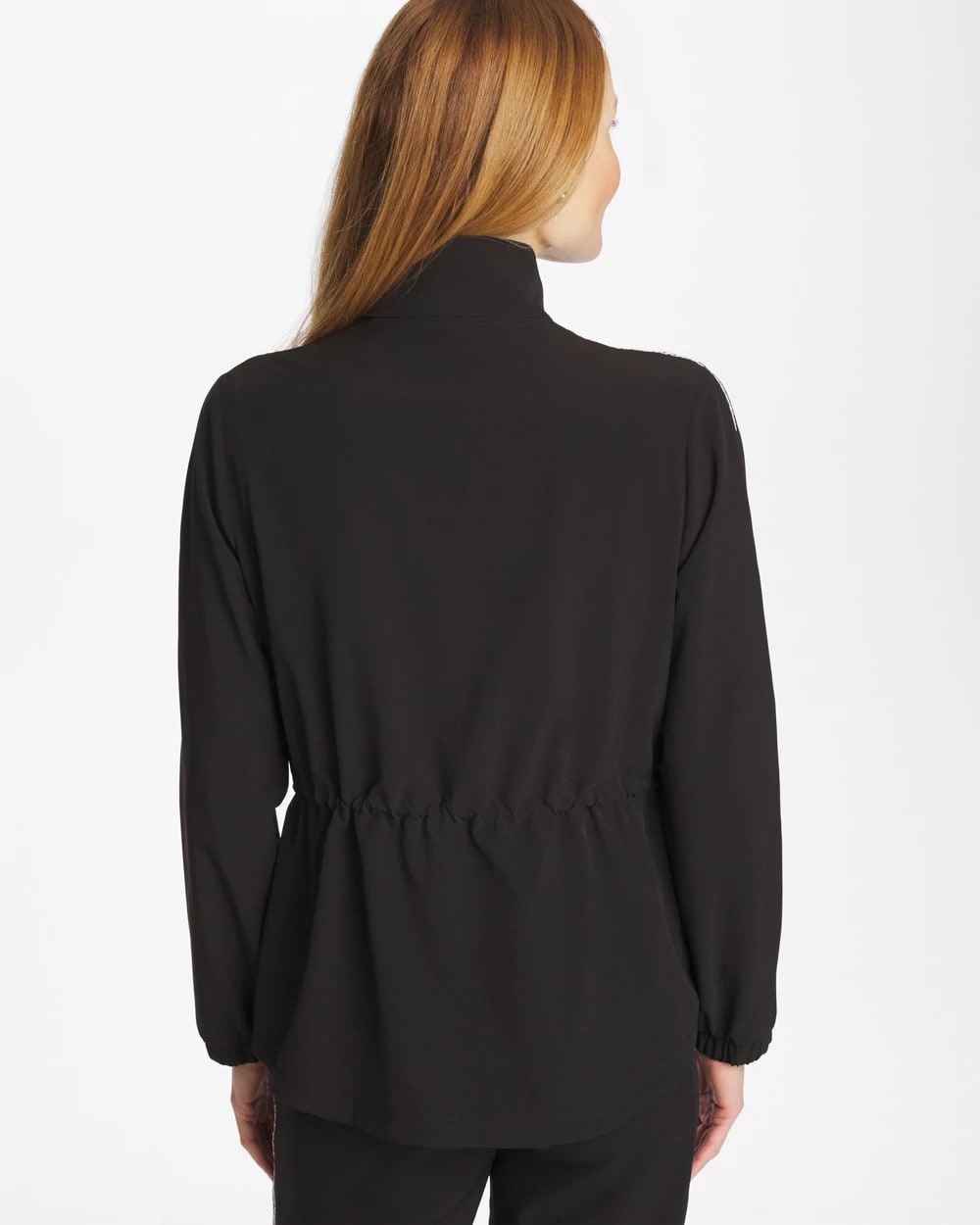 Chico's | Zenergy® UPF Lattice-Trim Jacket/ Black