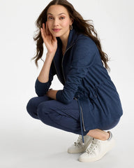 Chico's | Zenergy® Cloud Mockneck Jacket/ Passport Blue
