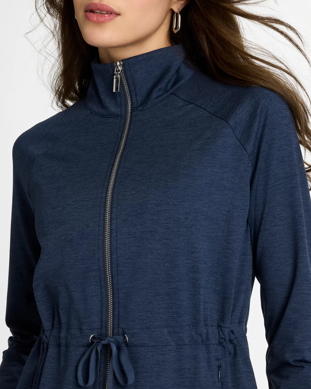 Chico's | Zenergy® Cloud Mockneck Jacket/ Passport Blue