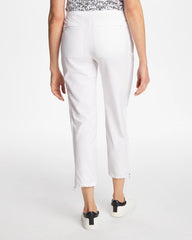 Chico's | Zenergy® UPF Rib Mix Cropped Pants/ Alabaster