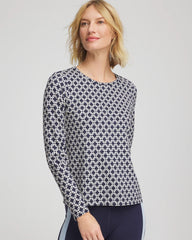 Chico's | Zenergy® Chain Top/ Passport Blue
