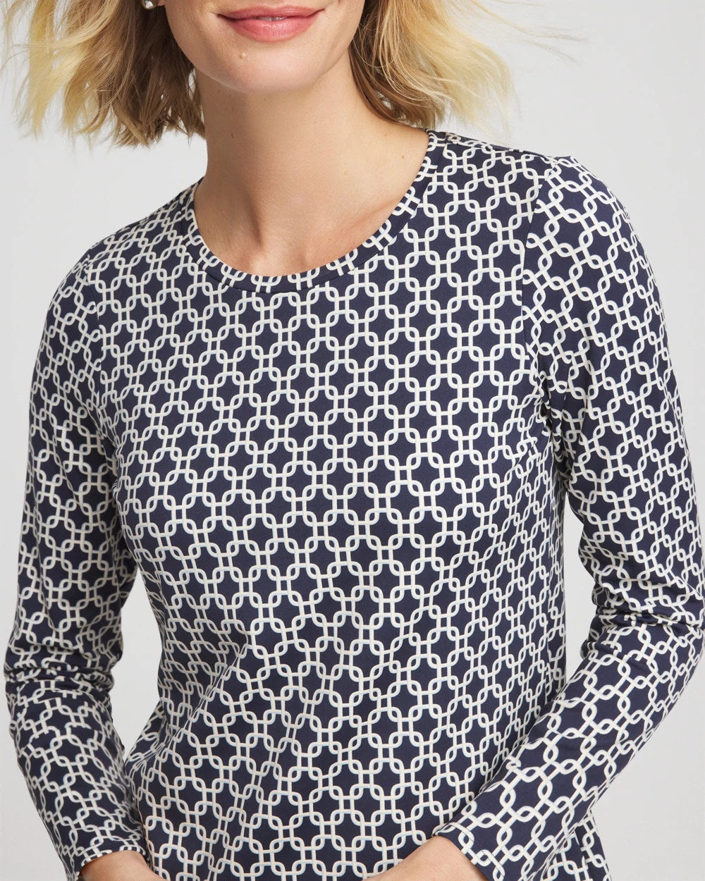Chico's | Zenergy® Chain Top/ Passport Blue