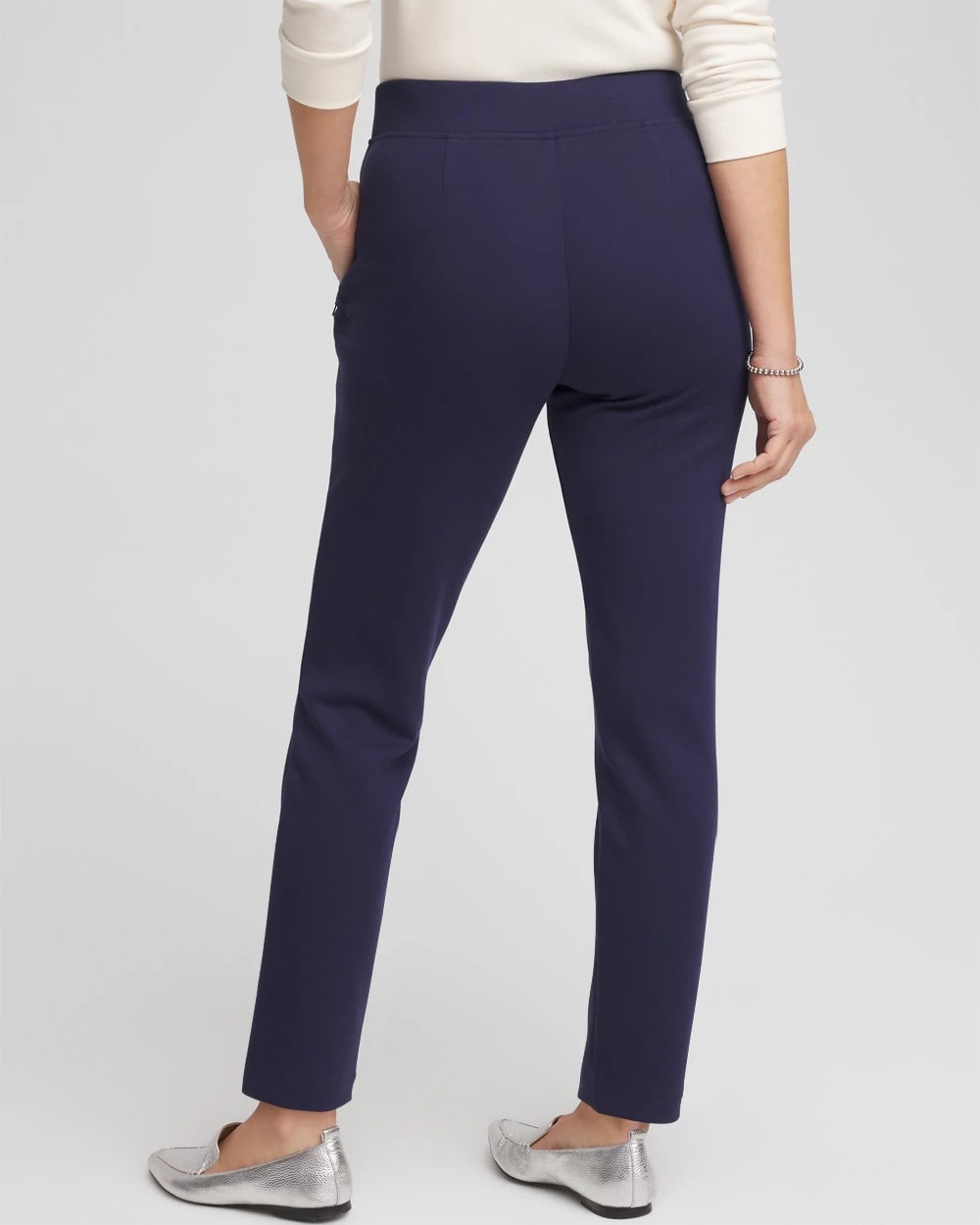 Chico's | Zenergy® Double-Knit Ankle Pants/ Passport Blue