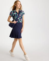 Chico's | Zenergy® UPF Blooms Half Zip Polo/ Blossom