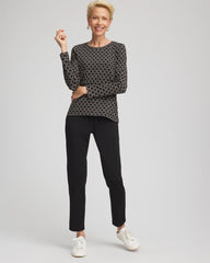 Chico's | Zenergy® Weave Top/ Black