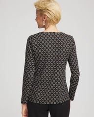 Chico's | Zenergy® Weave Top/ Black
