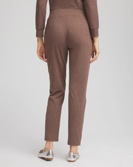 Chico's | Zenergy® Cloud Satin Trim Pants/ Walnut