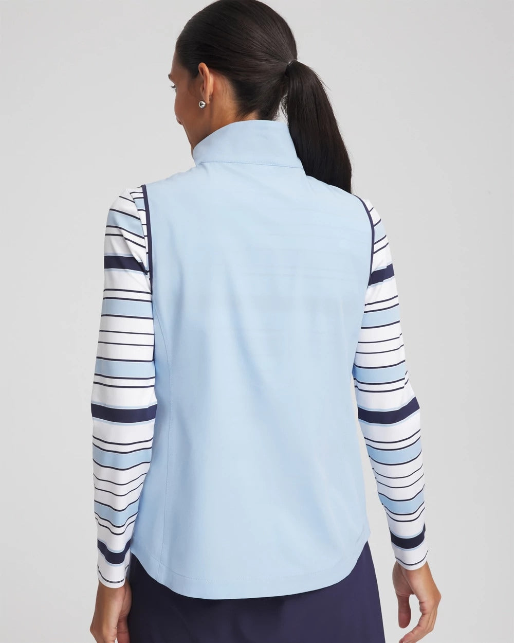 Chico's | Zenergy® UPF Contrast Vest/ Crystal Topaz