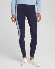 Chico's | Zenergy® Soft Topaz Contrast Leggings/ Passport Blue
