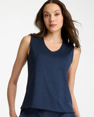 Chico's | Zenergy® Cloud V-Neck Tank/ Passport Blue