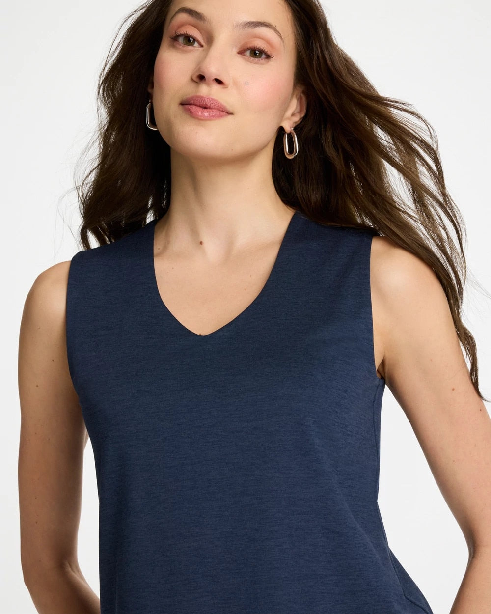 Chico's | Zenergy® Cloud V-Neck Tank/ Passport Blue