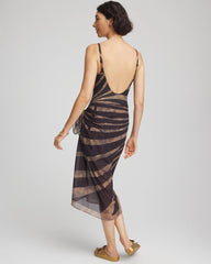 Chico's | Gottex Desert Queen Pareo/ Black/Brown
