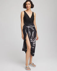 Chico's | Magicsuit® Hearts of Palm Pareo/ Black/Multi