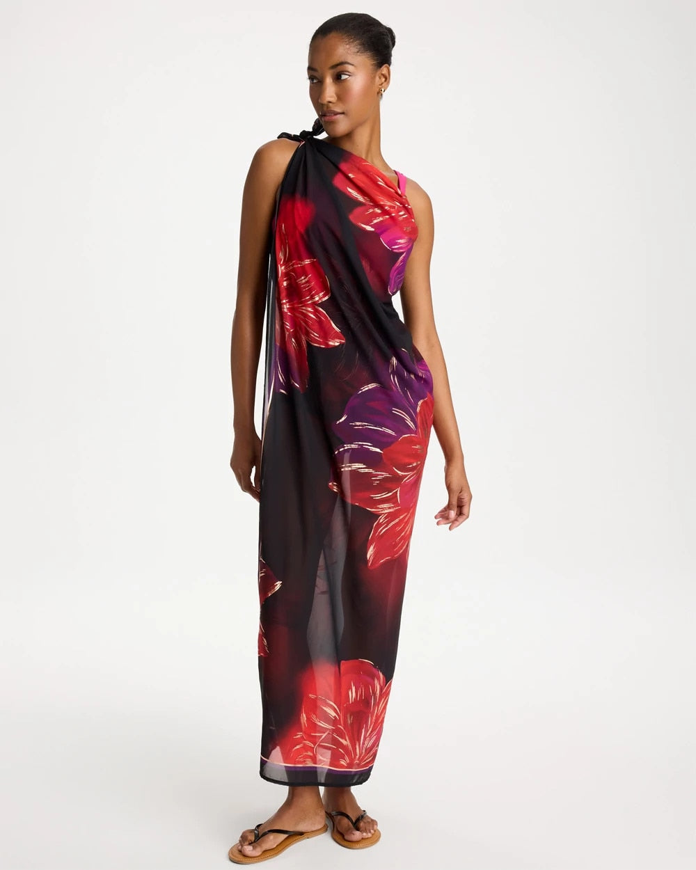 Chico's | Miraclesuit® Petali Rosa Siren One Piece/ Black/Multi